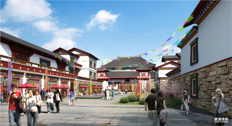 那曲地區(qū)格薩爾小鎮(zhèn)概念規(guī)劃設計