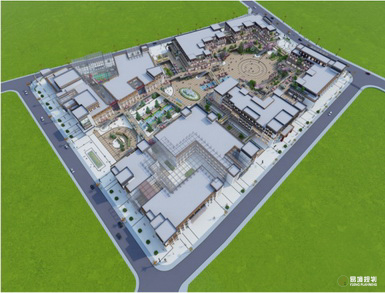 那曲藏北高原生態(tài)商業(yè)長廊建設項目（B地塊)一—景觀設計